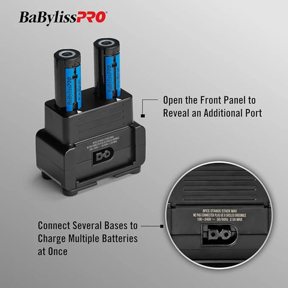 BabylissPRO FXONE Dual Battery Charging Base | Fresh Body
