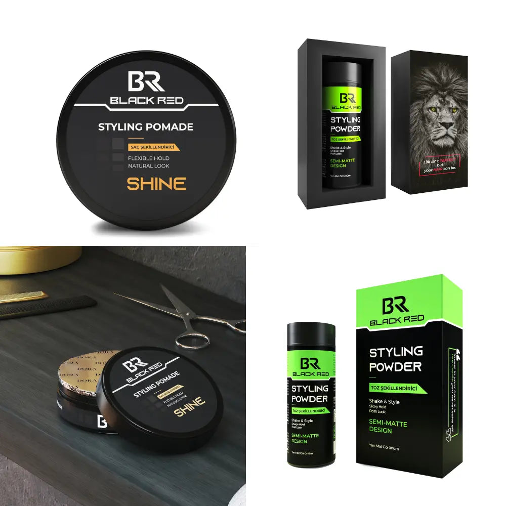 Black Red Everyday Styling Essentials Pack