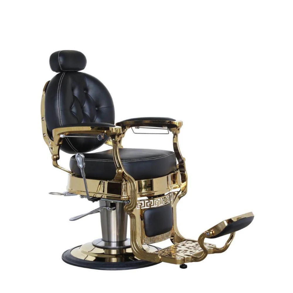 Luxury Brown Barber Chair - Superior Comfort & Style | Fresh Body