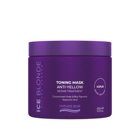 Natural Look Ice Blonde Anti Yellow Toning Mask | Barber Outlet