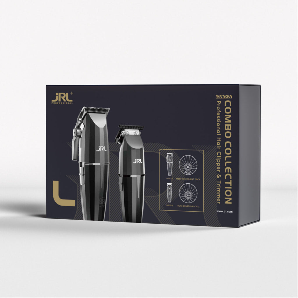 JRL Onyx Black Duo | Clipper & Trimmer