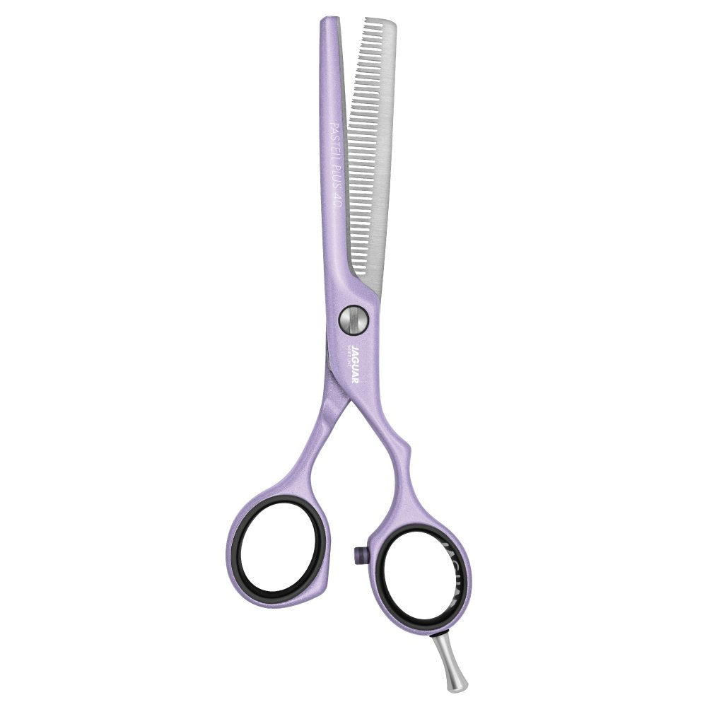 Jaguar Pastell Plus Offset 40 Lavender 5.5" Hairdressing Thinning Scissor | FRESH BODY