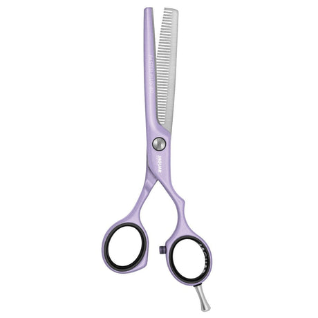 Jaguar Pastell Plus Offset 40 Lavender 5.5" Hairdressing Thinning Scissor | FRESH BODY