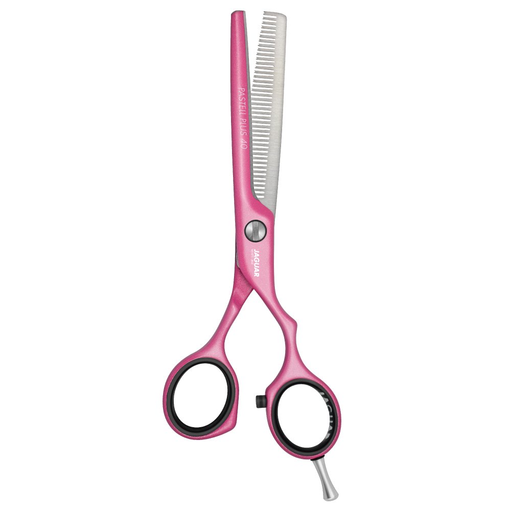 Jaguar Pastell Plus Offset 40 Candy 5.5" Hairdressing Thinning Scissor | FRESH BODY