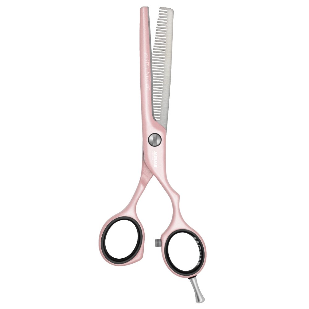 Jaguar Pastell Plus Offset 40 Rose 5.5" Hairdressing Thinning Scissor| FRESH BODY