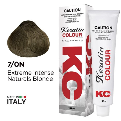 Keratin Colour Permanent Colour 7/0N Extreme Intense Naturals Blonde