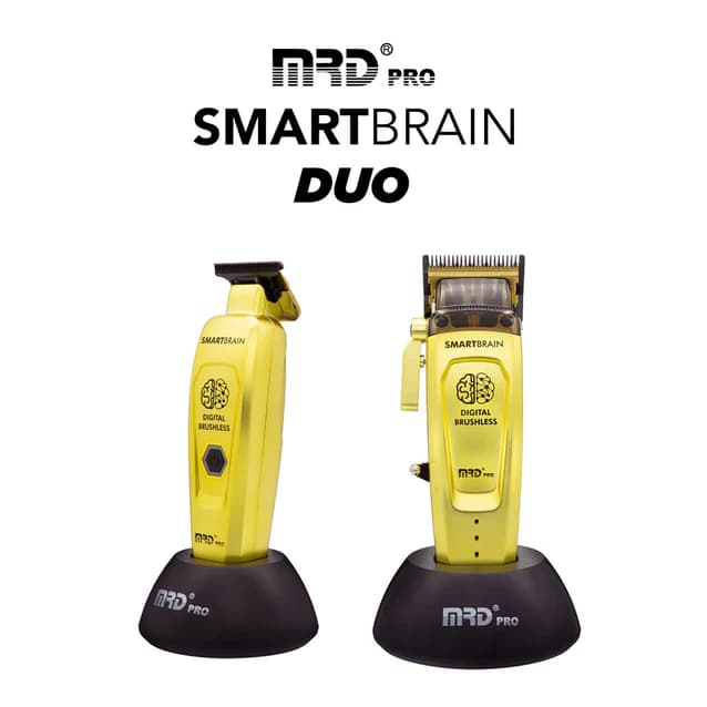 MRD Smart Brain Clipper & Trimmer Duo - Gold