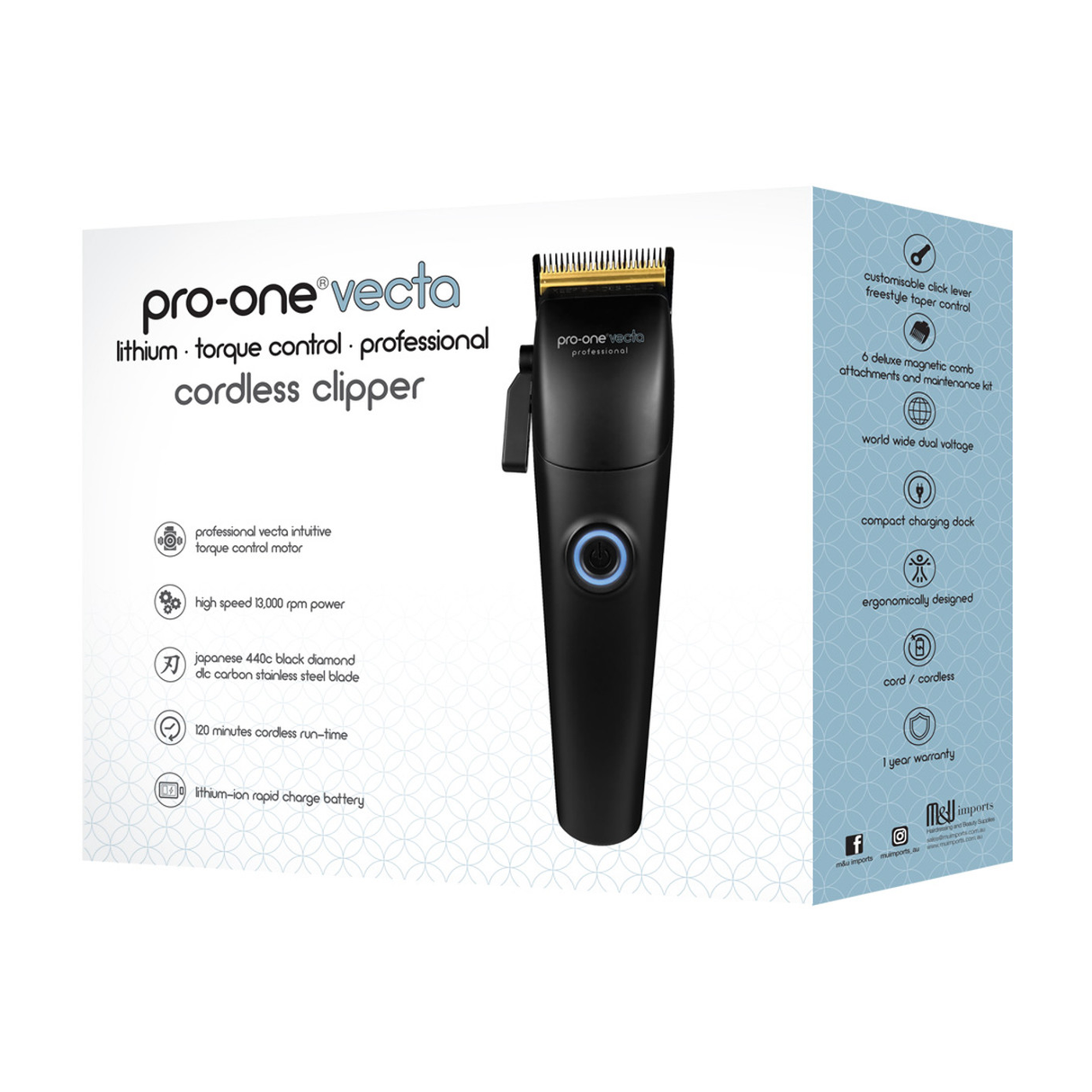 Pro-One VECTA Cordless Clipper | Fresh Body