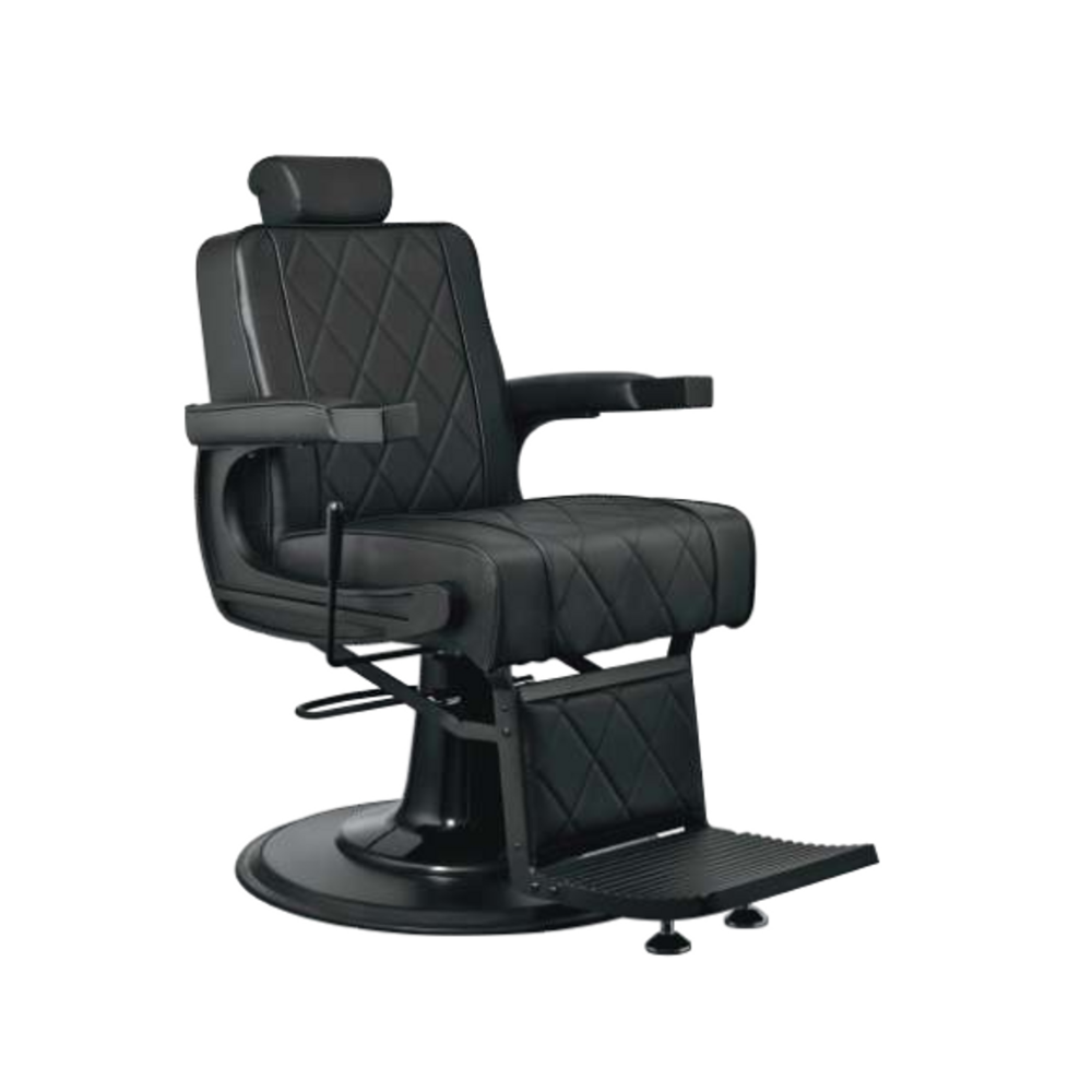 Salon & Co - Black Hex Barber Chair | Fresh Body