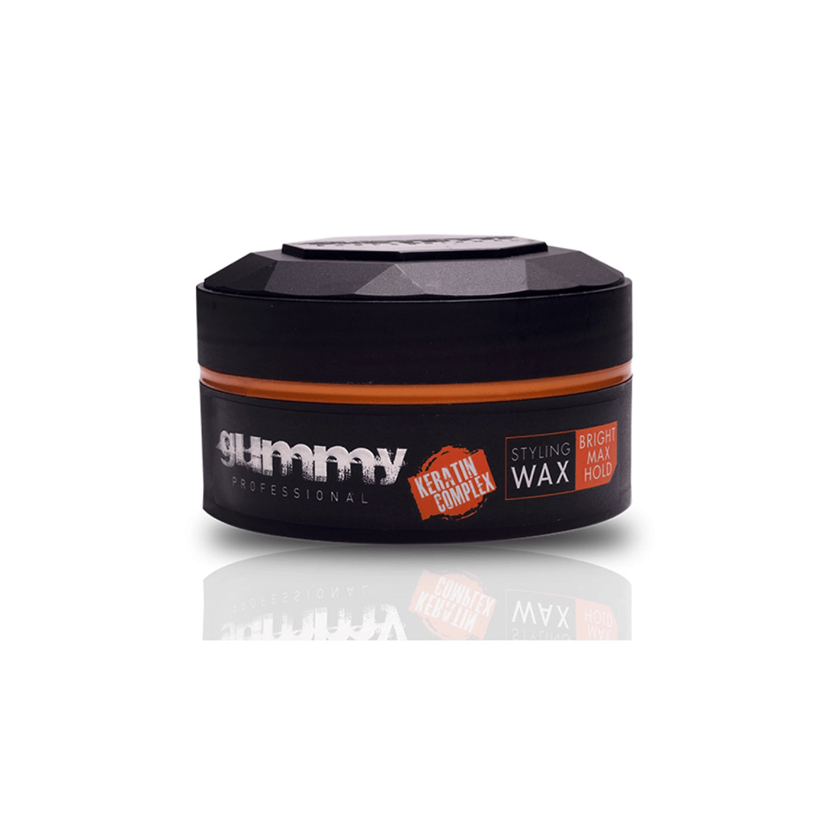 Gummy Professional Orange Hair Wax 150ml - Bright Finish | Barber Outlet
