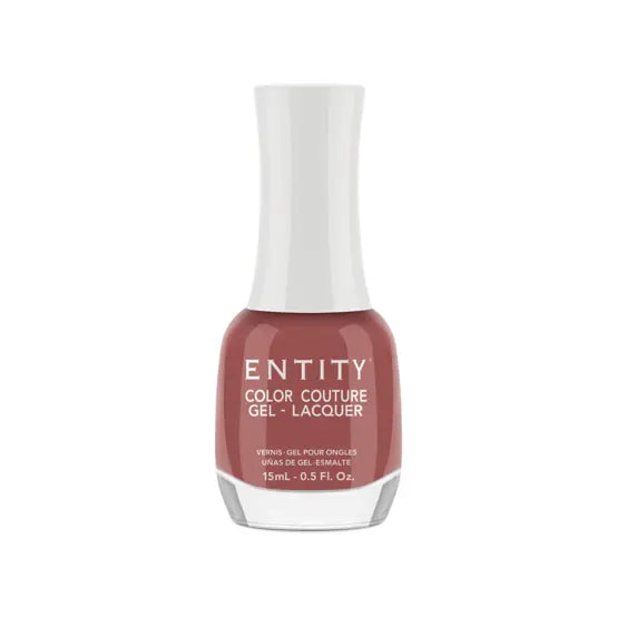 Entity Gel Polish Pair - Classy Not Brass - Dark Mauve Creme - Image #3