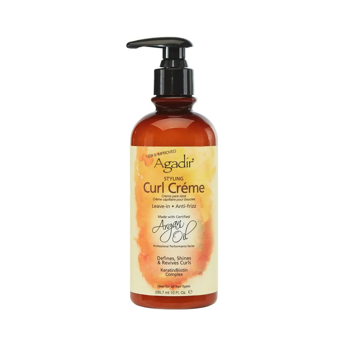 Agadir Argan Oil Styling Curl Creme For All Hair Types 295.7ml