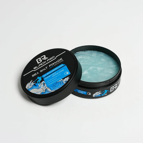 Black Red Hair Styling Sea Salt Pomade 120ml