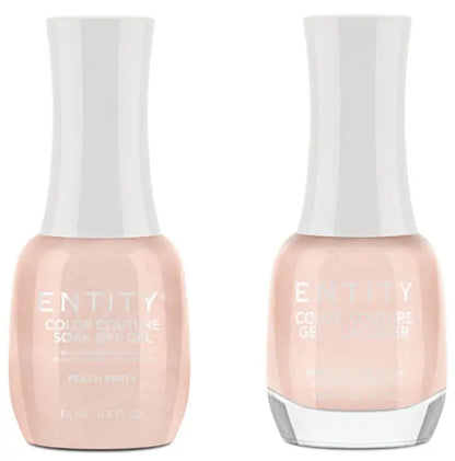 Entity Gel Polish Pair Peach Party - Peach Shimmer - Image #1