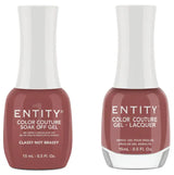 Entity Gel Polish Pair - Classy Not Brass - Dark Mauve Creme - Image #1