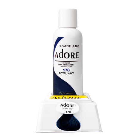Adore Semi Permanent Hair Colour - Rotal Navy - 178 | Barber Outlet