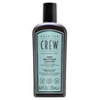 Bottle of American Crew fiber pre-styling cleanser on a white background