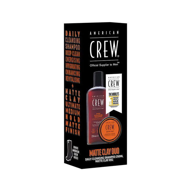 American Crew Matte Clay Duo Set