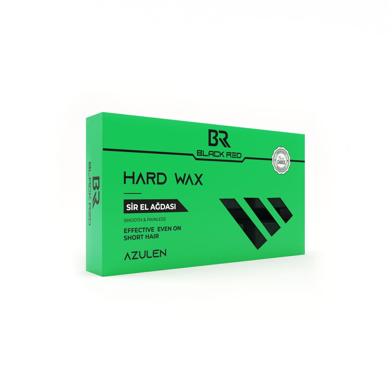 Black Red Depilatory Hard Wax Azulen - 500ml