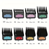 Professional Hair Clipper Color Comb - 8pcs | Fresh Body