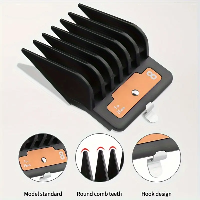 Professional Hair Clipper Color Comb - 8pcs | Fresh Body
