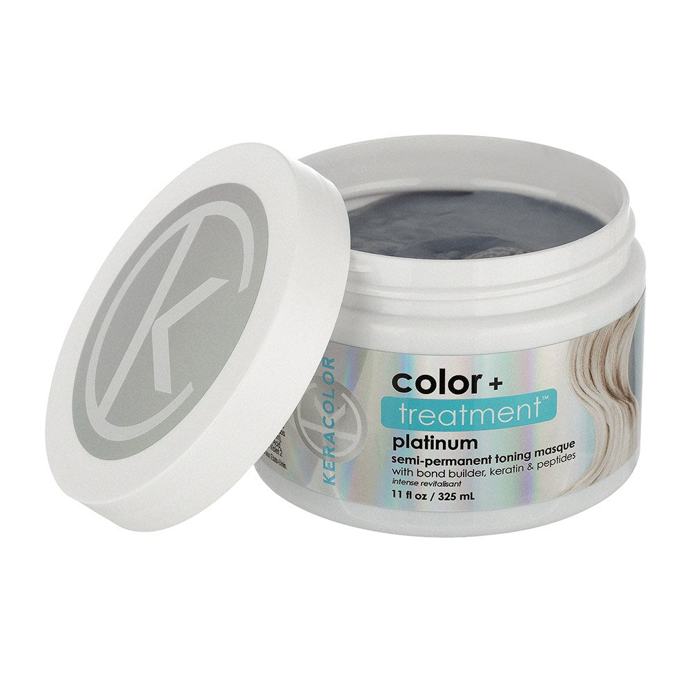 Keracolor Color Treatment Semi Permanent Hair Masque Platinum 325ml