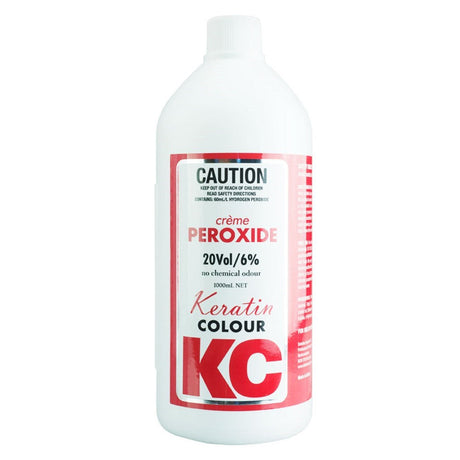 Keratin Colour Hair Peroxide 20 Volume 1000ml