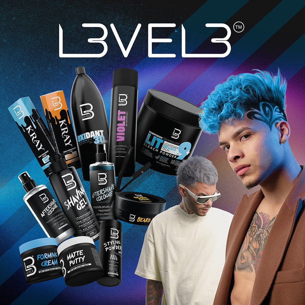 L3VEL3 2 in 1 Keratin Infused Shampoo & Conditioner - 1000ml