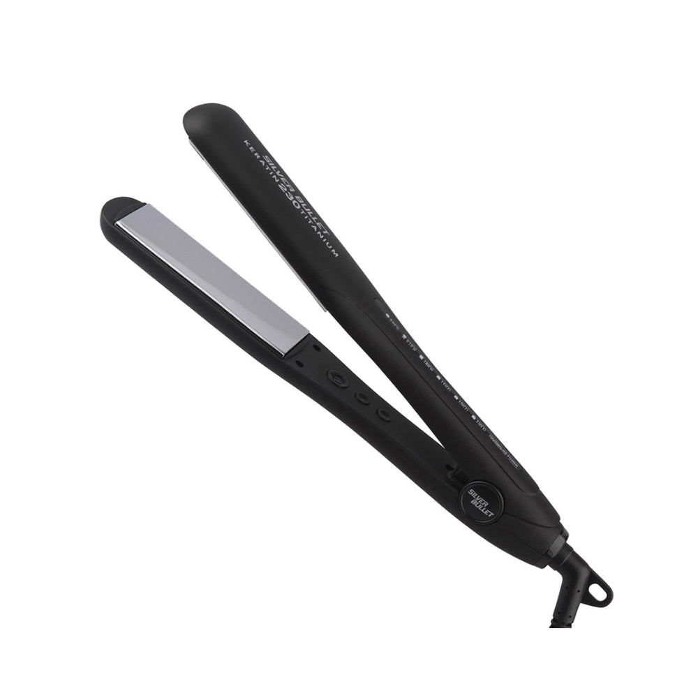 Silver Bullet Keratin 230 Titanium Wide Plate Hair Straightener | FRESH BODY