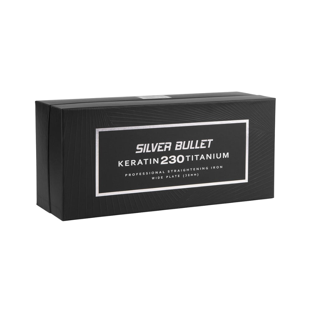 Silver Bullet Keratin 230 Titanium Wide Plate Hair Straightener | FRESH BODY