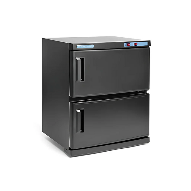 Professional 32L Electric Towel Warmer & Steriliser – Black | Fresh Body