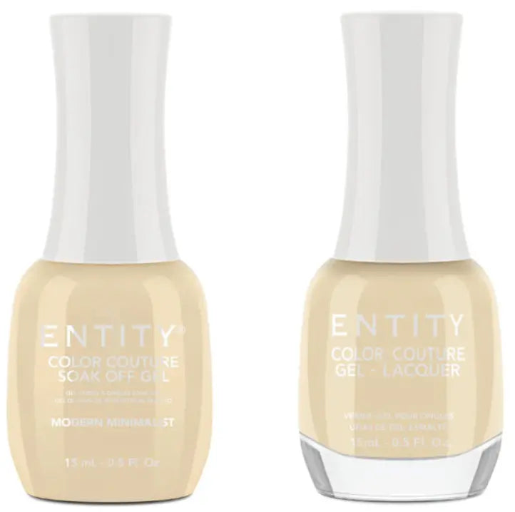 Entity Gel Polish Pair - Modern Minimalist - Beige Creme - Image #1