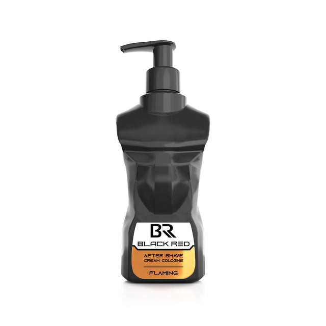 Black Red After Shave Cream Cologne -Flaming 350ml