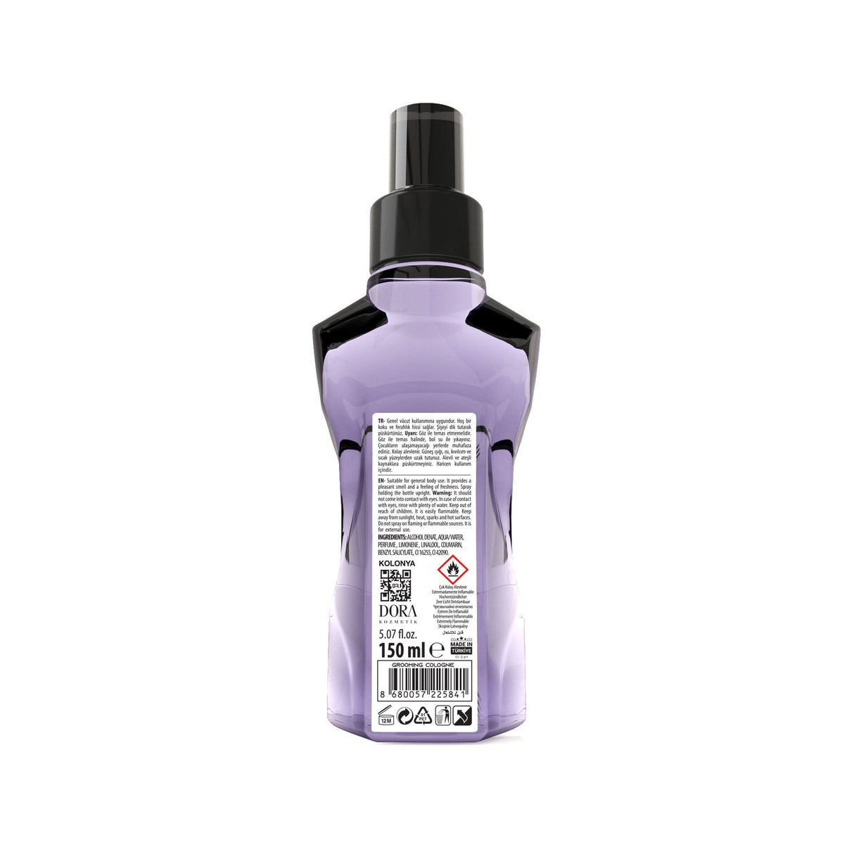 Black Red Wild Eau De Cologne Grooming - 150ml
