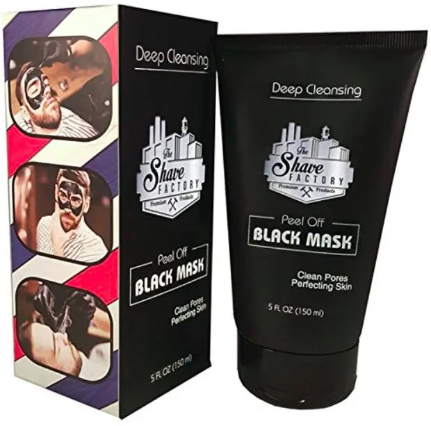 The Shave Factory Black Peel-Off Face Mask 150ml
