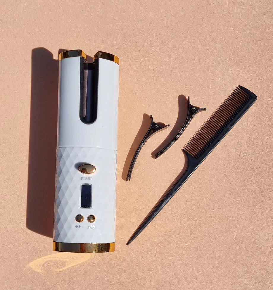 Portable sales hair curler