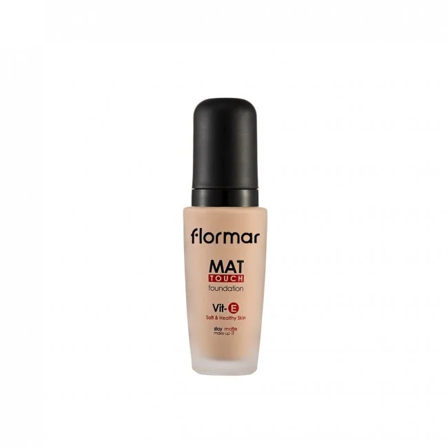 Flormar Mat Touch Foundation 306 Pastelle 30ml - Image #1