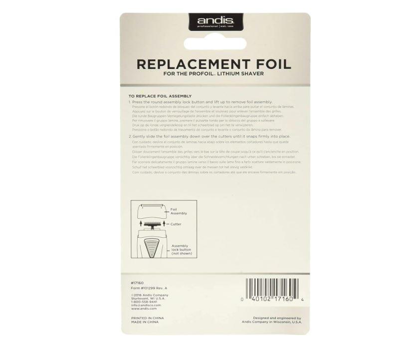 Andis Profoil Lithium Shaver Replacement Foil - Fresh Body