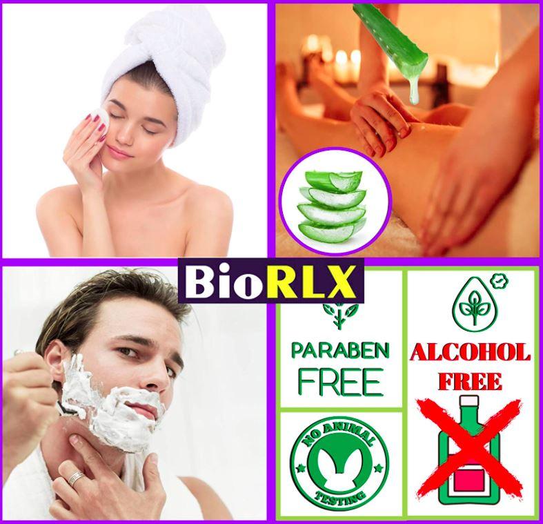 BioRLX 7 in 1 Herbal Total Effects Aloe Vera Gel | Fresh Body